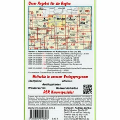 ERFURT UND UMGEBUNG 1 : 35 000 - Wanderkarte