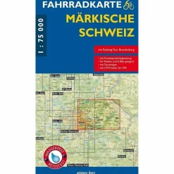 FAHRRADKARTE MÄRKISCHE SCHWEIZ 1:75 000 - Fahrradkarte