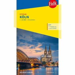 FALK CITYPLAN KÖLN 1:23.000 - Stadtplan