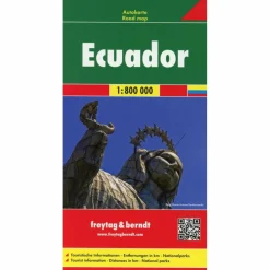 F+B ECUADOR/GALAPAGOS 1:600T/1:800T - Straßenkarte