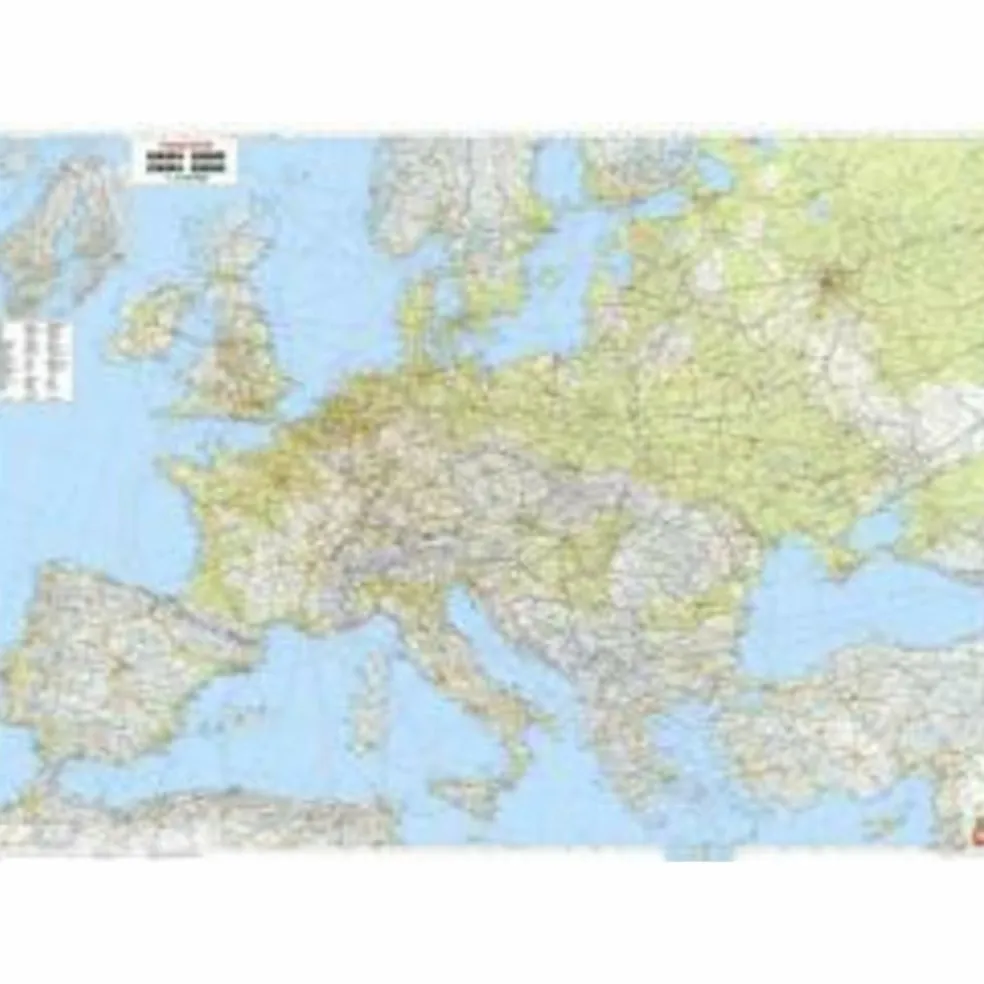 F+B EUROPA (PHYSISCH) - Straßenkarte