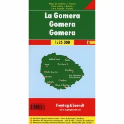 F+B GOMERA 1:35.000 - Straßenkarte