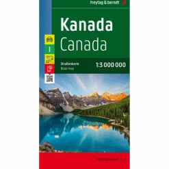 F+B KANADA - Straßenkarte