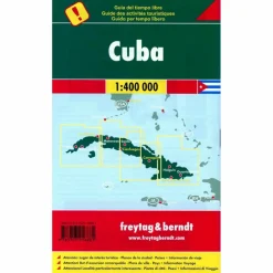 F+B KUBA WEST UND OST 1:400.000 - Straßenkarte