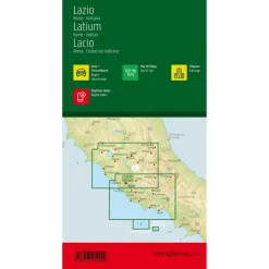 F&B LATIUM - ROM - VATIKAN 1 : 150 000 - Straßenkarte