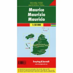 F+B MAURITIUS - RODRIGUES 1:50.000 - Straßenkarte