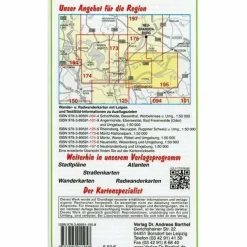 FELDBERGER SEEN, FÜRSTENBERG, LYCHEN UND UMGEBUNG - Wanderkarte