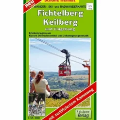 FICHTELBERG, KEILBERG UND UMGEBUNG - Wanderkarte