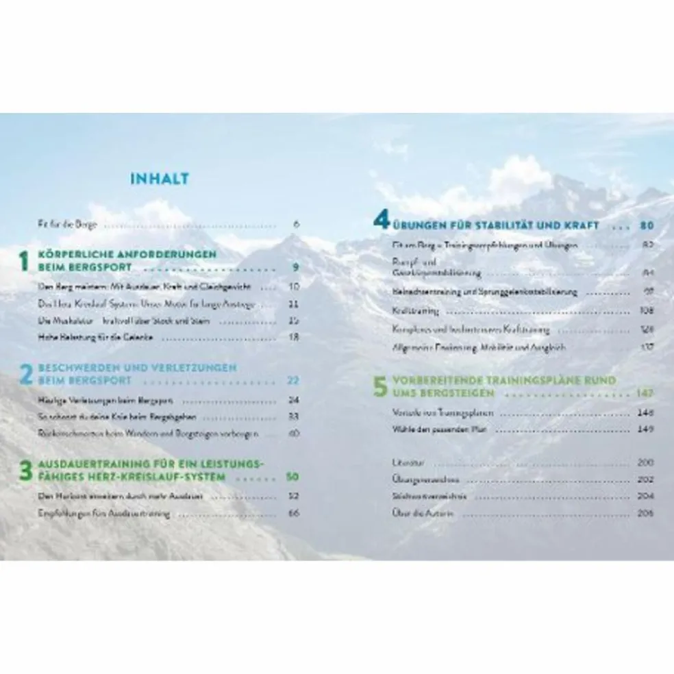 FIT FÜR DIE BERGE - Sportratgeber