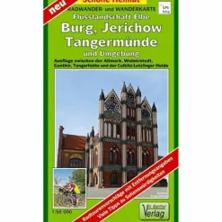 FLUSSLANDSCHAFT BURG, JERICHOW - Wanderkarte