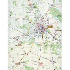 FLUSSLANDSCHAFT ELBE, STENDAL, ARNEBURG - Wanderkarte