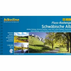 FLUSS-RADWEGE SCHWÄBISCHE ALB 1 : 50 000 - Radwanderführer