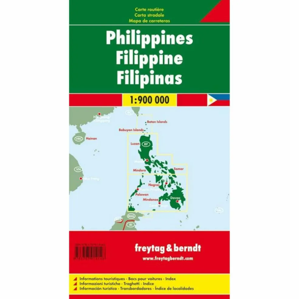 FREYTAG BERNDT AUTOKARTE PHILIPPINEN - Straßenkarte