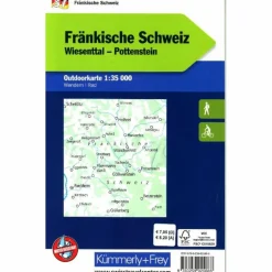 FRÄNKISCHE SCHWEIZ NR. 37 OUTDOORKARTE DEUTSCHLAND 1:35 000 - Karte