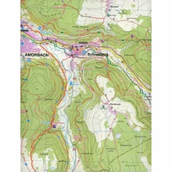 FRÄNKISCHER ODENWALD 1:20.000 - Wanderkarte