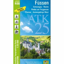 FÜSSEN 1:25 000 - Wanderkarte