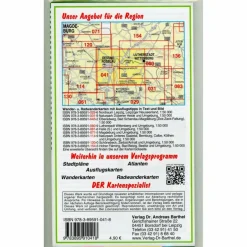 GARTENREICH DESSAU-WÖRLITZ 1 : 50 000 - Wanderkarte