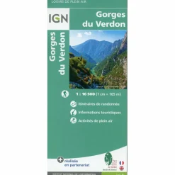 GORGES DU VERDON 1 : 16 500 - Wanderkarte