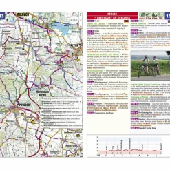 GREENWAY PRAHA - WIEN 1 : 100 000 - Fahrradkarte