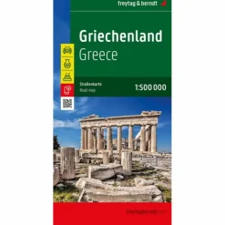 GRIECHENLAND, STRAßENKARTE 1:500.000, FREYTAG & BERNDT - Straßenkarte