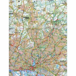 HAMBURG UND UMGEBUNG 1:100 000 - Fahrradkarte