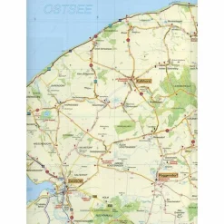 HANSESTADT LÜBECK, TRAVEMÜNDE, BOLTENHAGEN - Wanderkarte