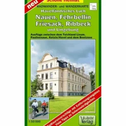 HAVELLÄNDISCHES LUCH, NAUEN, FEHRBELLIN - Wanderkarte