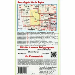 HAVELLÄNDISCHES LUCH, NAUEN, FEHRBELLIN - Wanderkarte