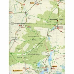 HAVELLÄNDISCHES LUCH, NAUEN, FEHRBELLIN - Wanderkarte