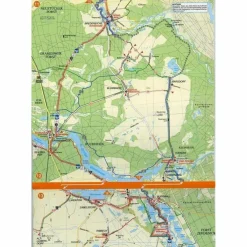 HAVEL-RADWEG 1 : 50 000 RADWANDERKARTE - Wanderkarte