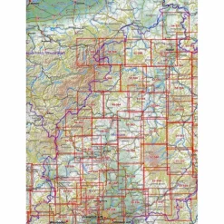 HINTERTAUNUS MITTE 1:25.000, BLATT 45- - Wanderkarte