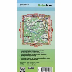 HINTERTAUNUS OST 1:25.000, BLATT 47-55 - Wanderkarte