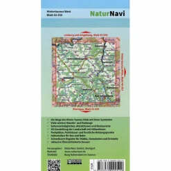 HINTERTAUNUS WEST 1:25.000, BLATT 43-5 - Wanderkarte