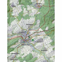HINTERTAUNUS WEST 1:25.000, BLATT 43-5 - Wanderkarte