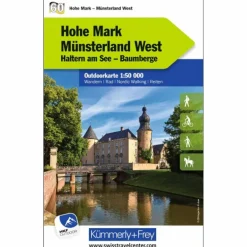 HOHE MARK - MÜNSTERLAND WEST NR. 60 OUTDOORKARTE DEUTSCHLAND - Karte