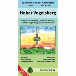 HOHER VOGELSBERG 1:25.000 - Wanderkarte