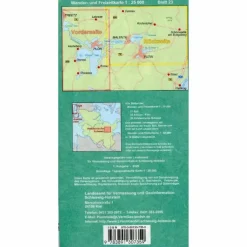 HOLSTEINISCHE SCHWEIZ 1 : 25 000 - Wanderkarte