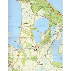 INSEL USEDOM, AHLBECK, HERINGSDORF, BANS - Wanderkarte