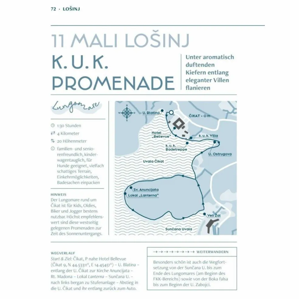 INSELWANDERN IN KROATIEN - Wanderführer