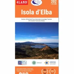 ISOLA D´ELBA 1 : 25 000 - Wanderkarte
