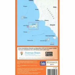 ISOLA D´ELBA 1 : 25 000 - Wanderkarte