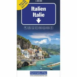 ITALIEN NORD + SÜD STRASSENKARTE 1 .6650 000