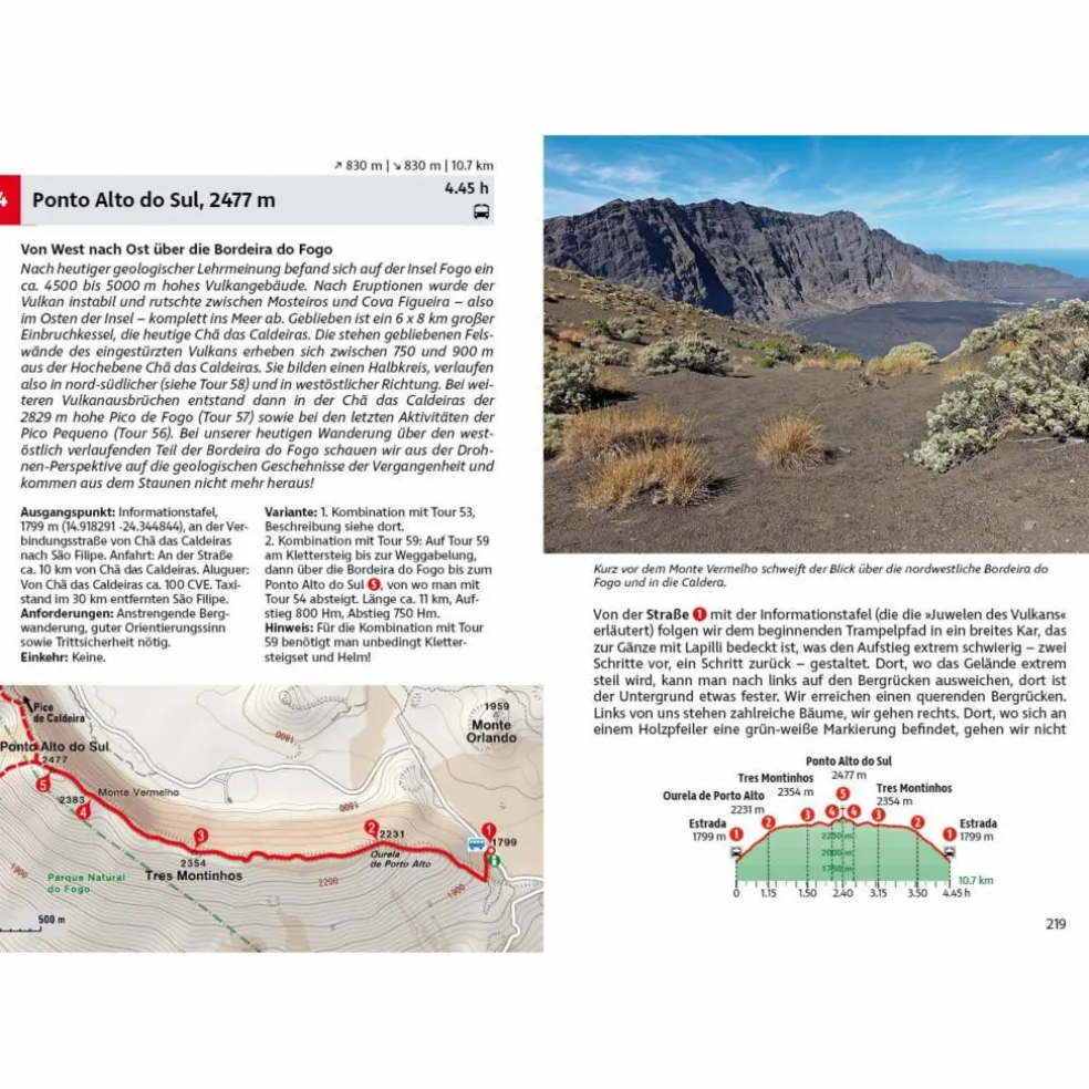 KAPVERDEN SÜD: MAIO, SANTIAGO, FOGO, BRAVA - Wanderführer