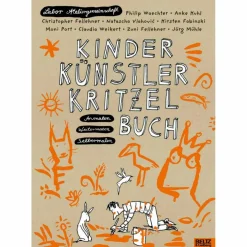 KINDER KÜNSTLER KRITZELBUCH - Kinderbuch
