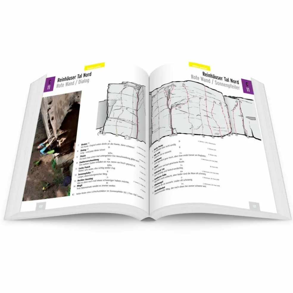 KLETTERFÜHRER GÖTTINGER WALD & HESSISCHE SCHWEIZ