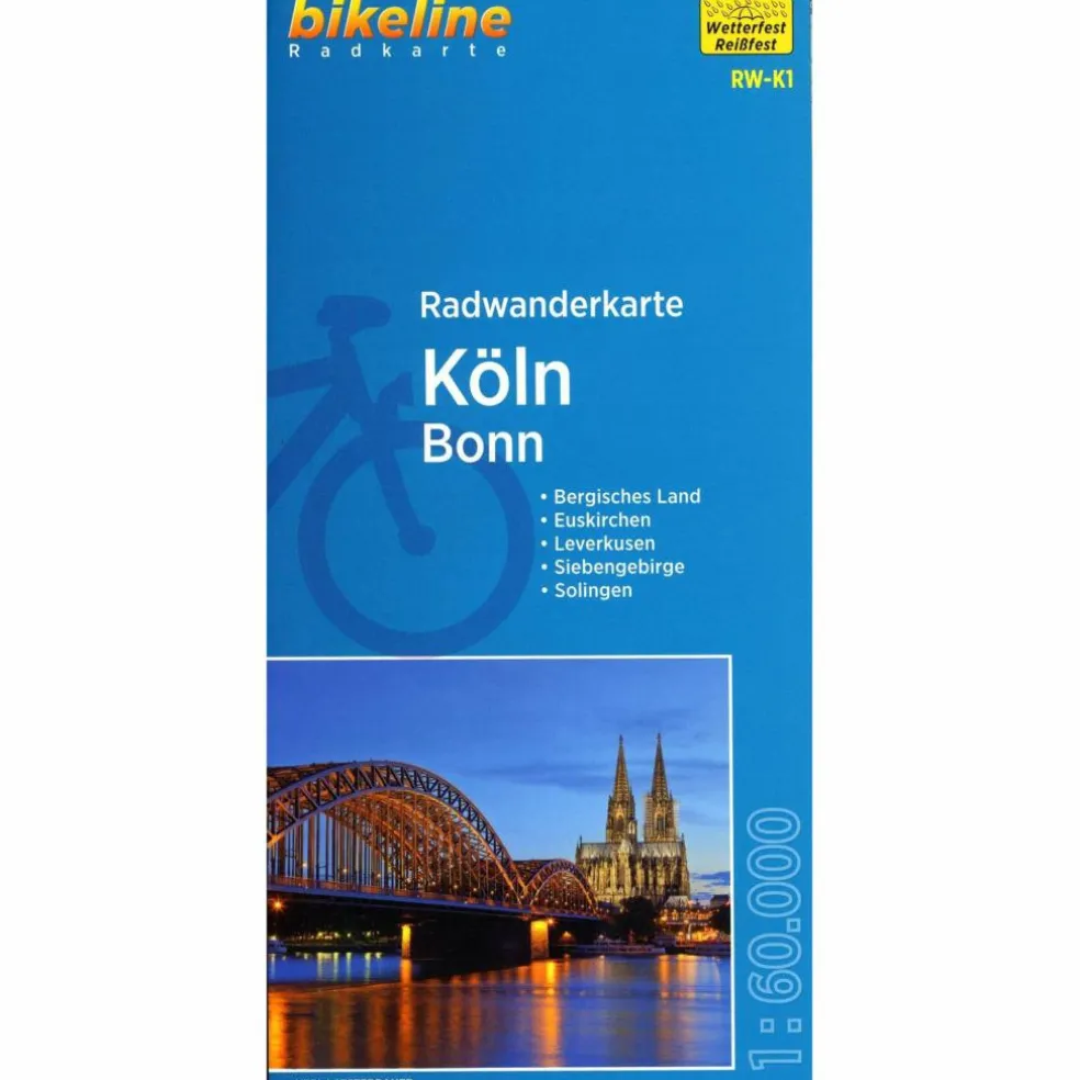 KÖLN / BONN 1:60.000 - Fahrradkarte