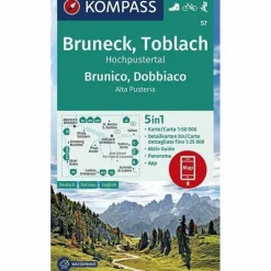 KOKA 57 BRUNECK, TOBLACH, HOCHPUSTERTAL - Wanderkarte