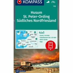 KOKA 712 HUSUM, ST. PETER-ORDING - Wanderkarte