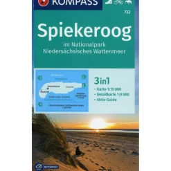 KOKA 732 SPIEKEROOG IM NP NIEDERSÄCHSISCHES WATTENMEER - Wanderkarte