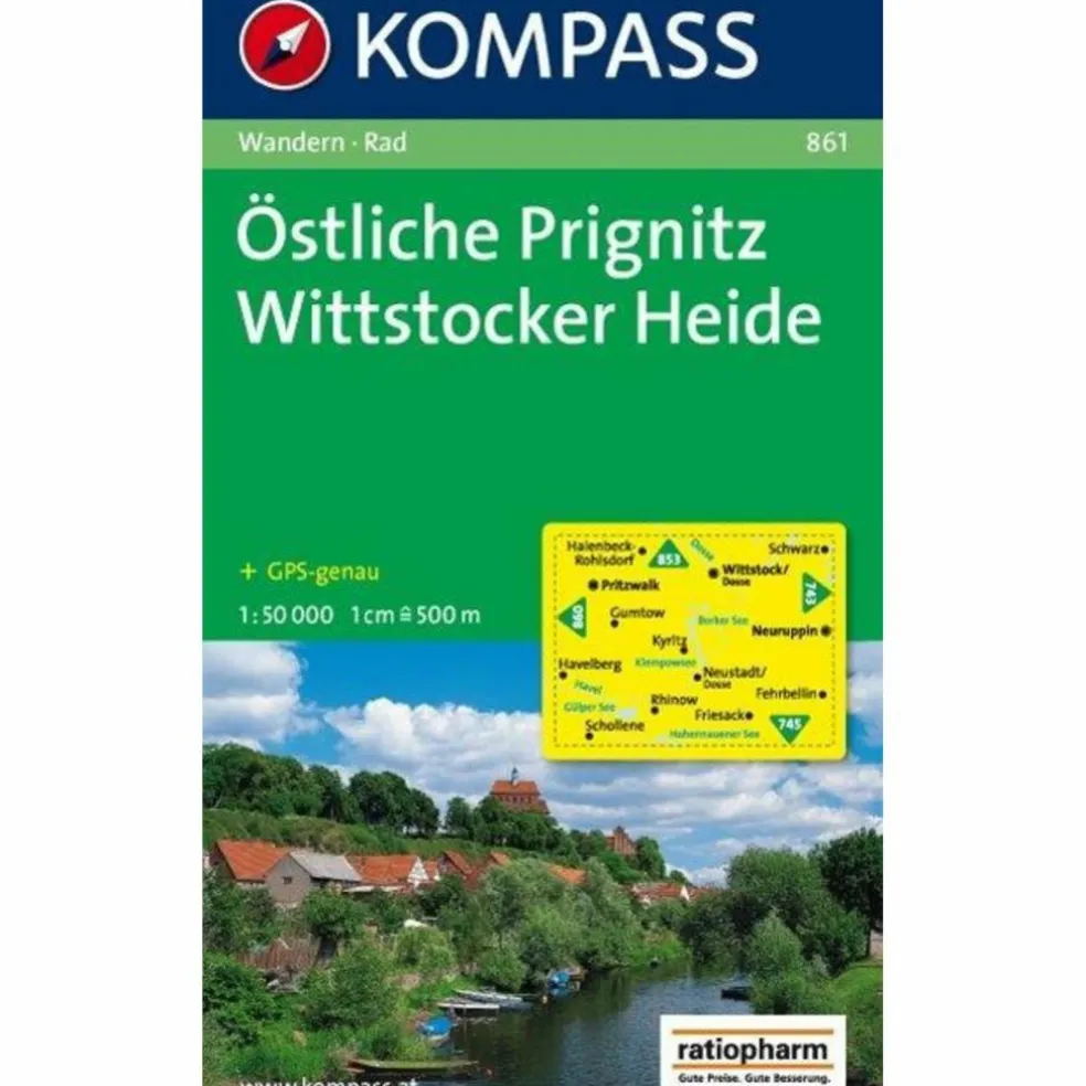 KOKA 861 ÖSTLICHE PRIGNITZ - Wanderkarte